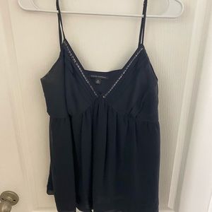 Banana Republic navy spaghetti strap top